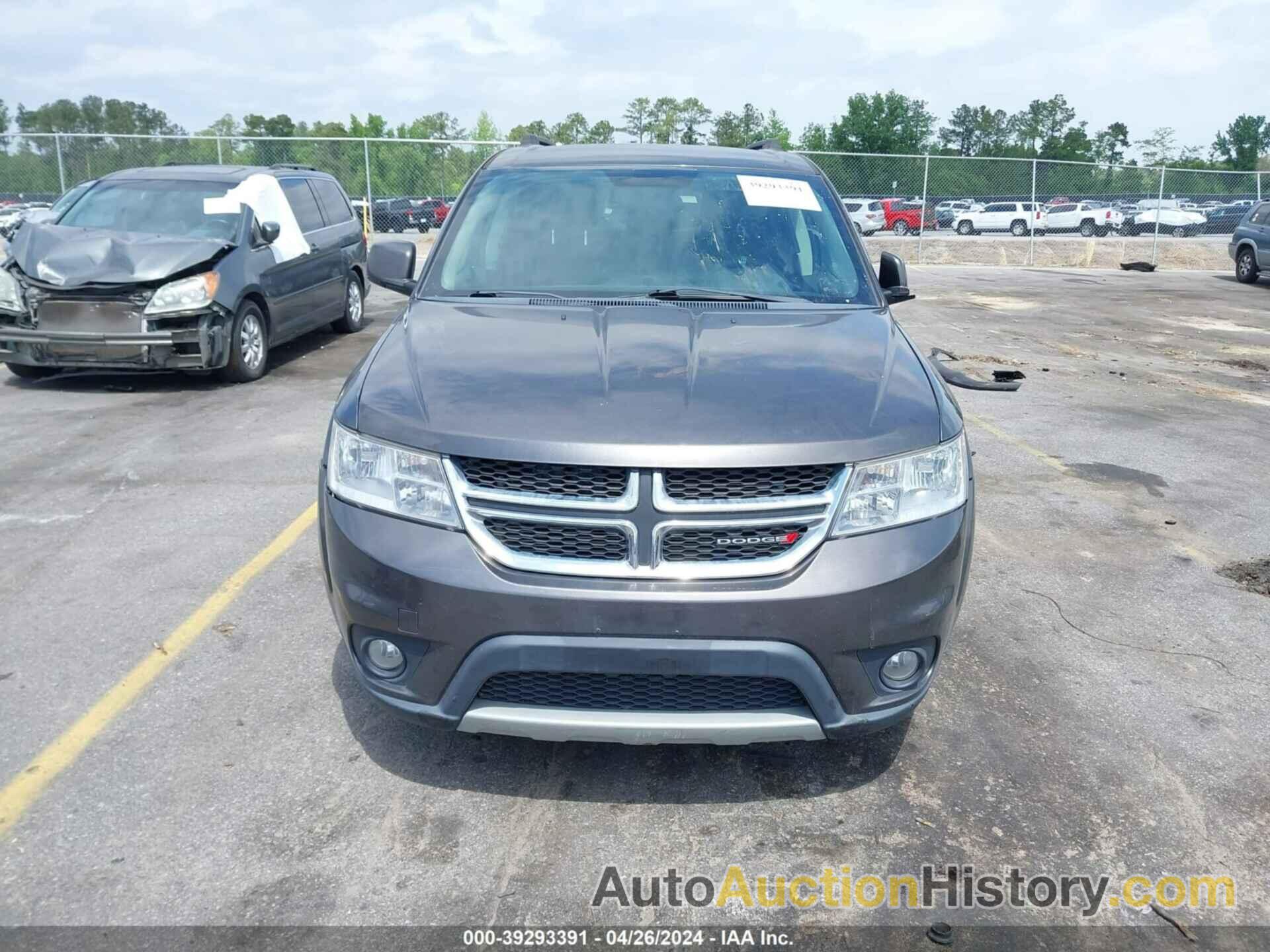 DODGE JOURNEY SXT, 3C4PDCBG6HT511161