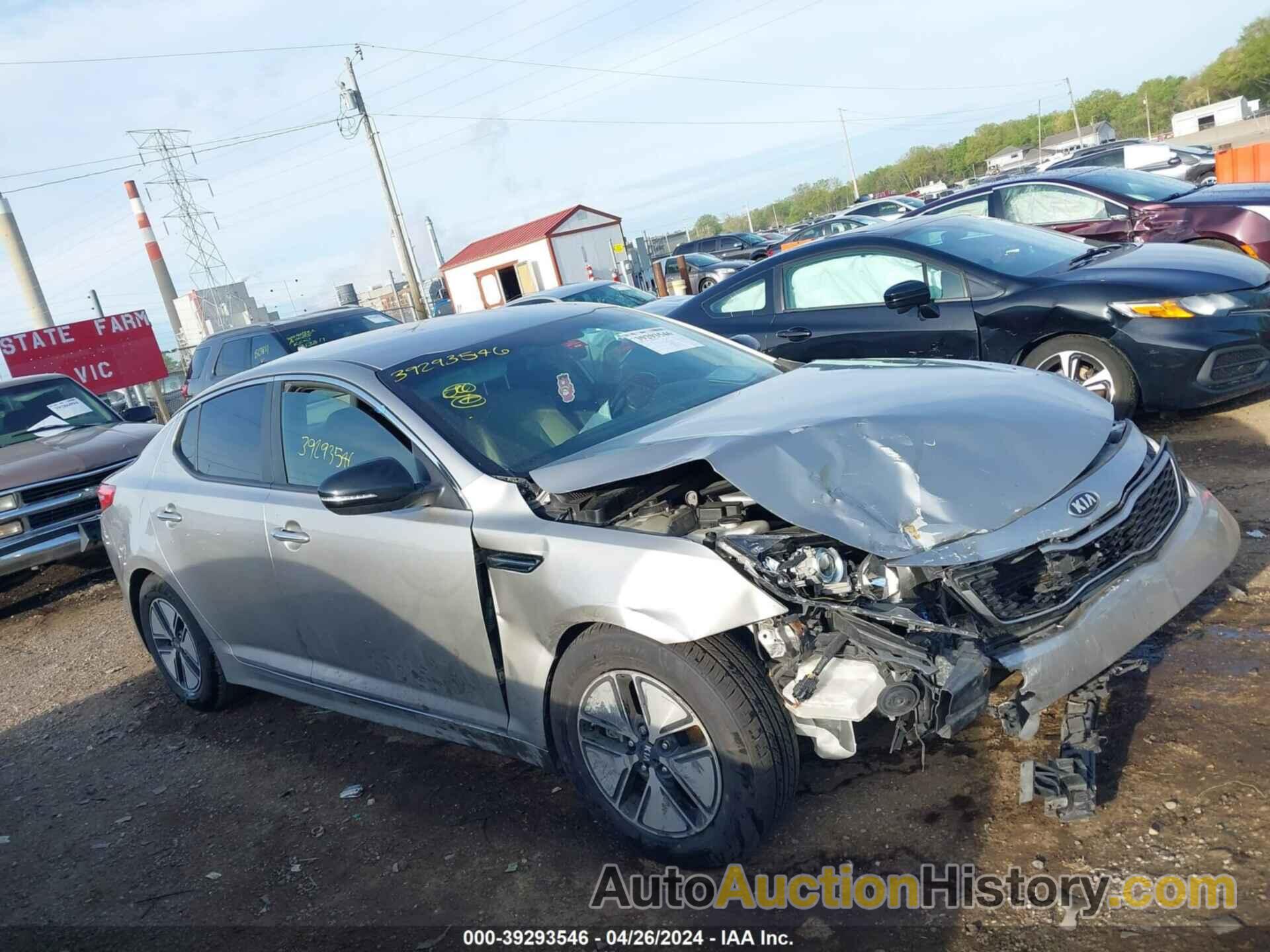 KIA OPTIMA HYBRID, KNAGM4AD8C5032968