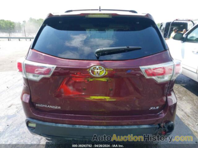 TOYOTA HIGHLANDER XLE V6, 5TDKKRFH2ES017147