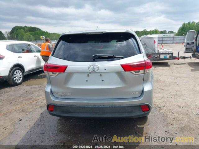 TOYOTA HIGHLANDER XLE, 5TDKZRFH4KS558949