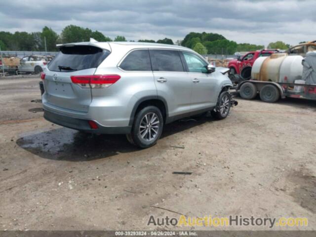 TOYOTA HIGHLANDER XLE, 5TDKZRFH4KS558949