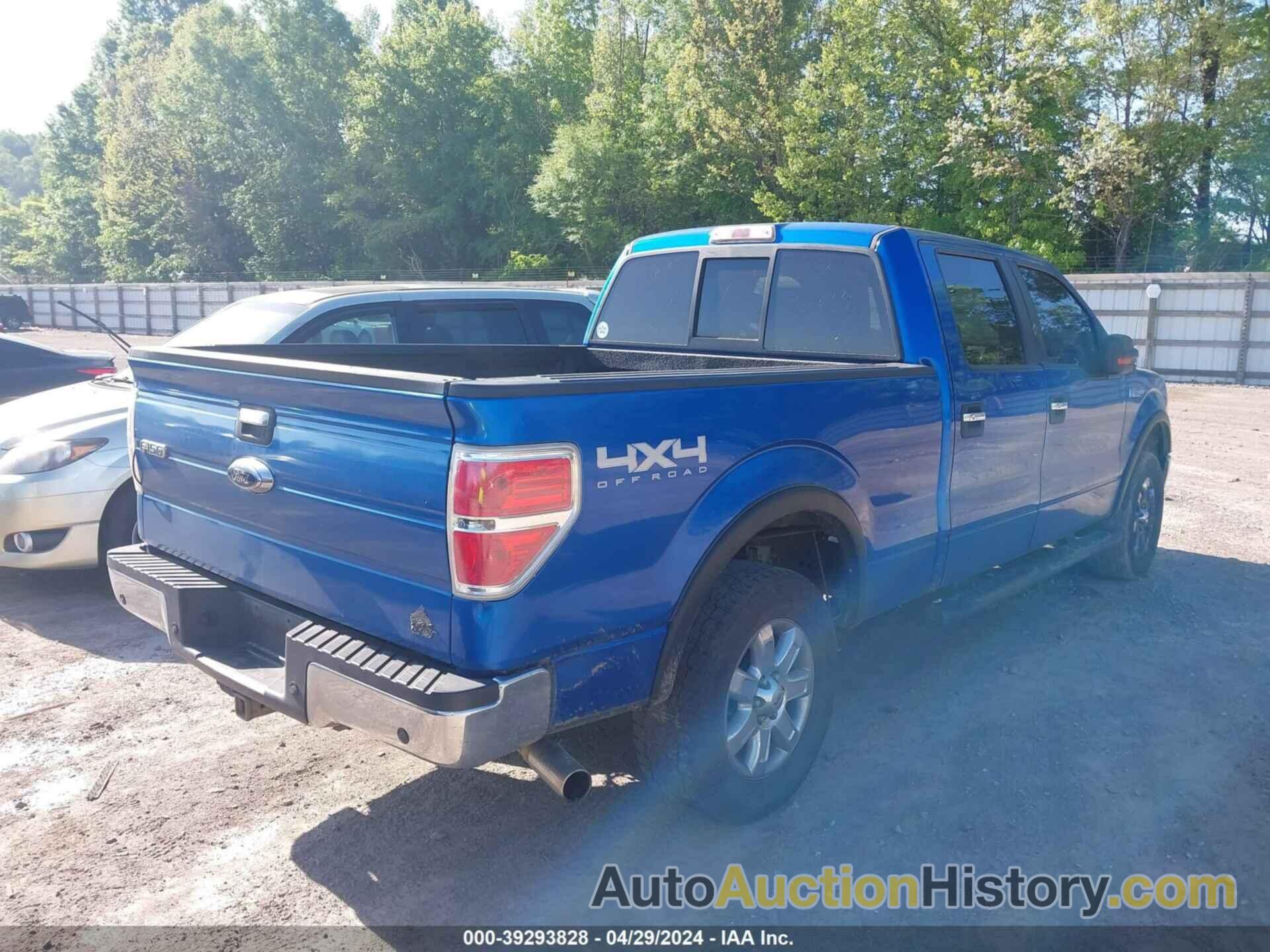 FORD F-150 XLT, 1FTFW1EF4DFA44078