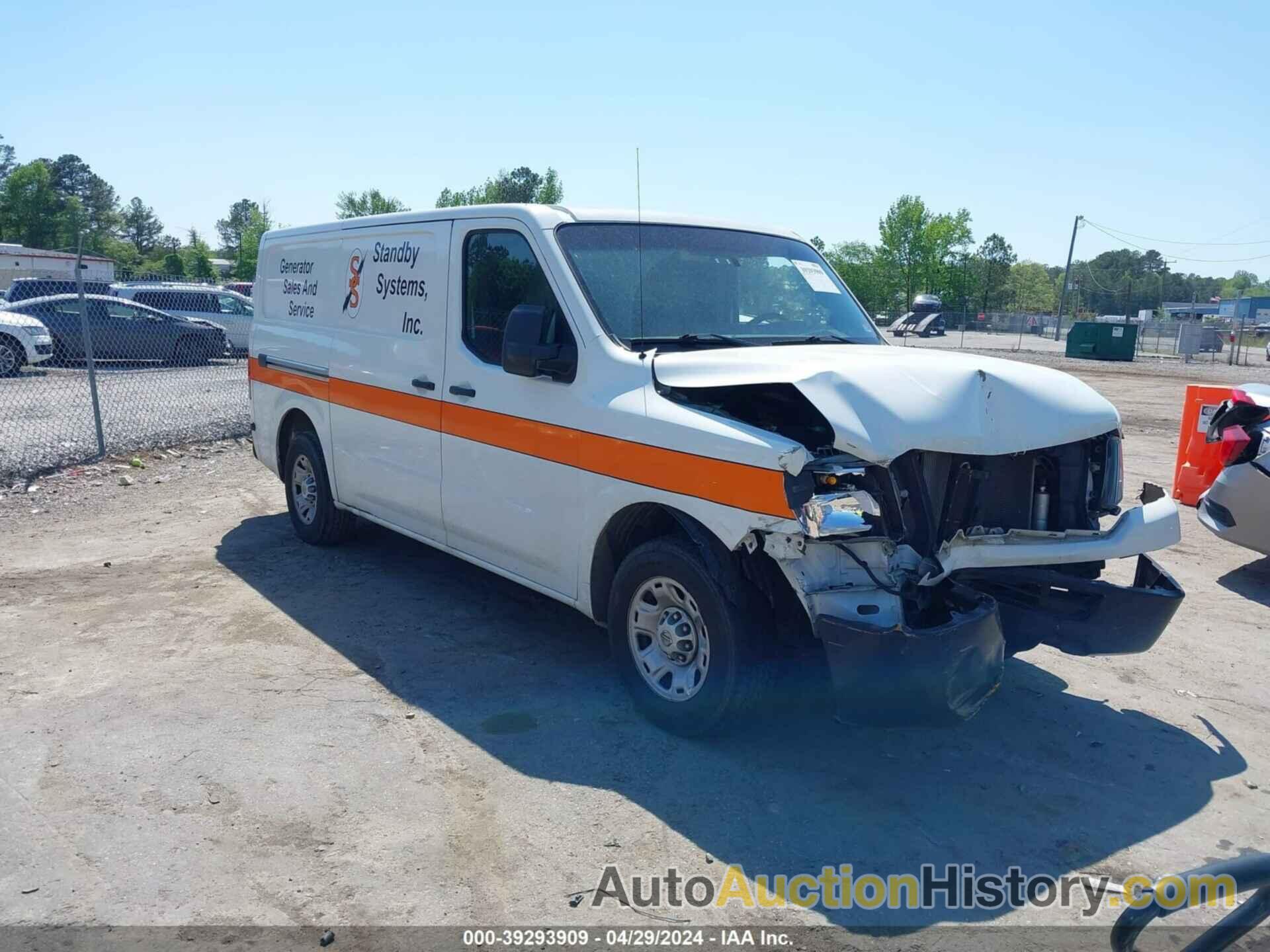 NISSAN NV CARGO NV2500 HD SV V6, 1N6BF0KY6GN812049