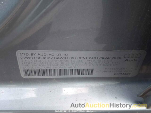 AUDI A4 PREMIUM, WAUBFAFL4BN014839