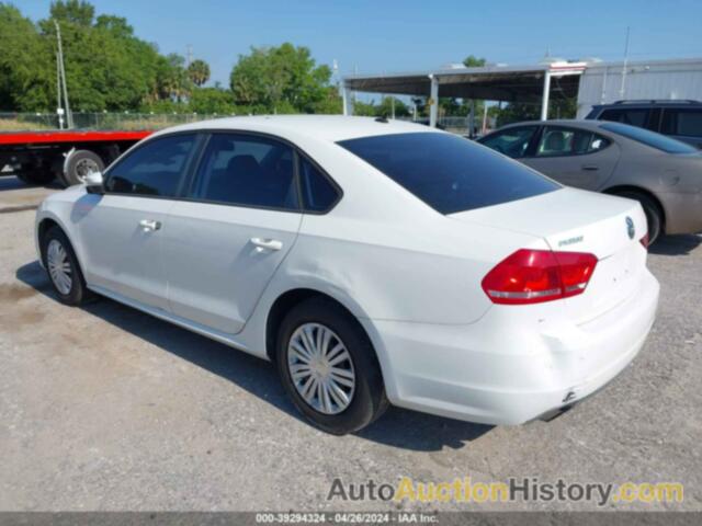 VOLKSWAGEN PASSAT 1.8T S, 1VWAT7A36EC103388