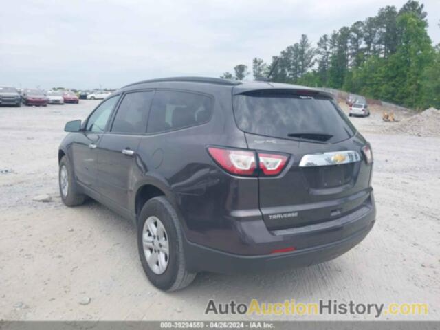 CHEVROLET TRAVERSE LS, 1GNKRFKD3HJ207156