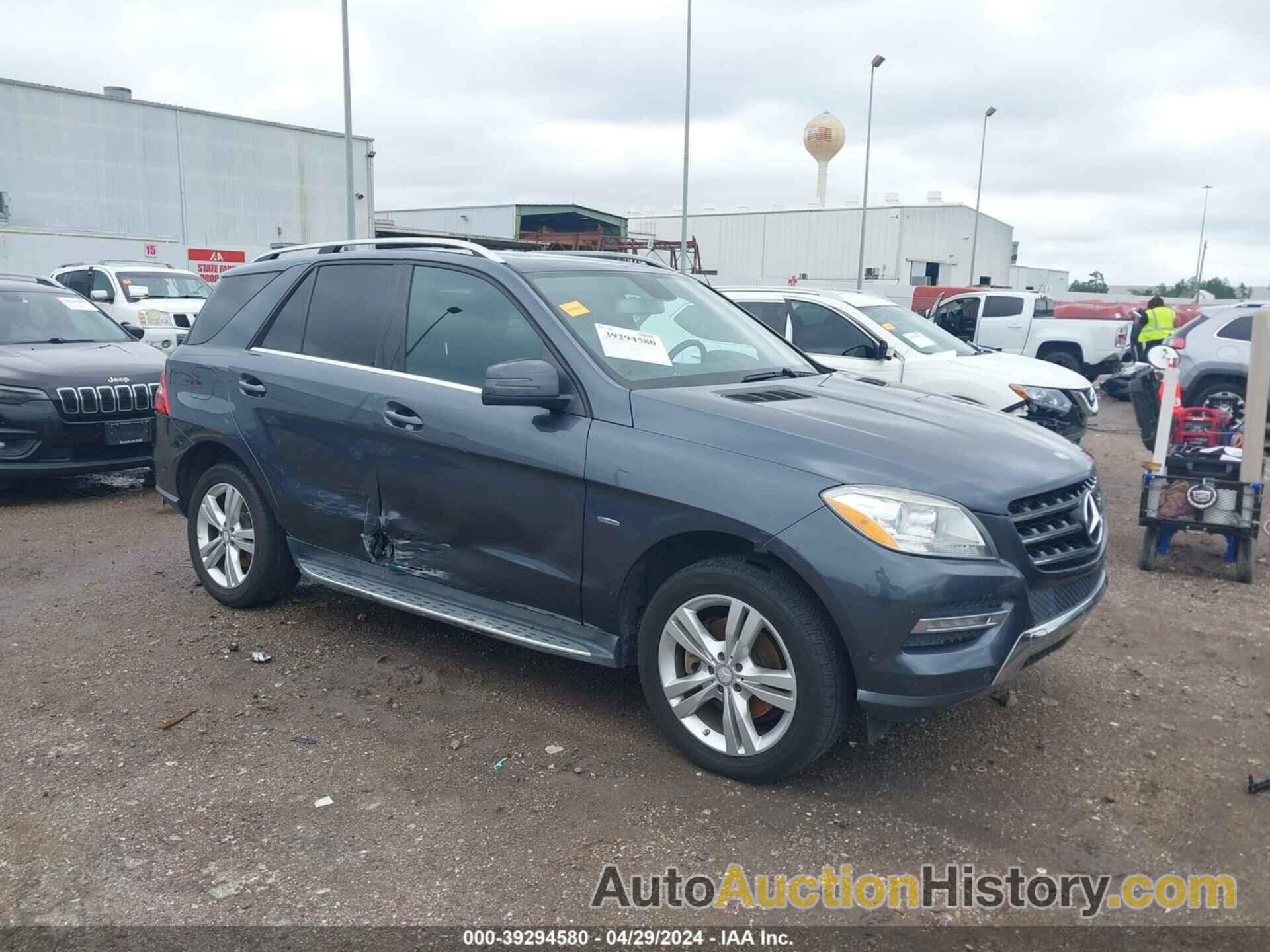 MERCEDES-BENZ ML 350 BLUETEC 4MATIC, 4JGDA2EB3CA069960