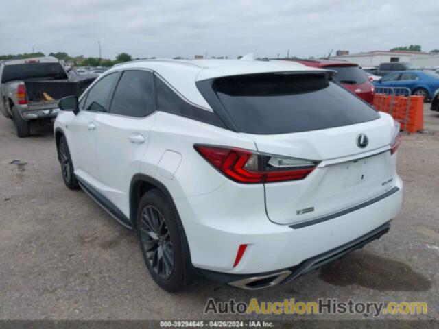 LEXUS RX 350 F SPORT, 2T2BZMCAXGC013439