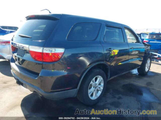 DODGE DURANGO SXT, 1C4RDHAG2CC301233