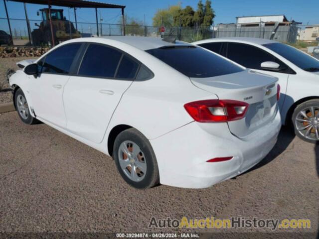 CHEVROLET CRUZE LS AUTO, 1G1BC5SM1J7206572