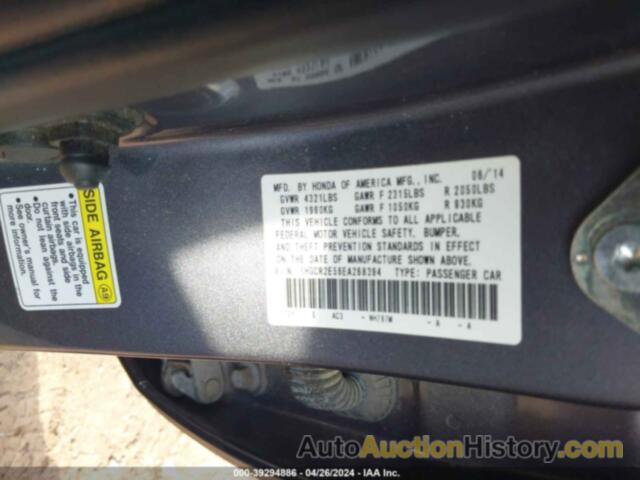 HONDA ACCORD SPORT, 1HGCR2E56EA268394