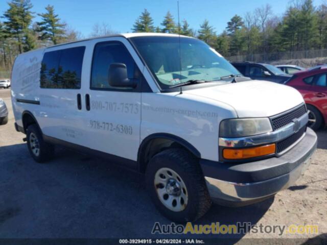 CHEVROLET EXPRESS 1500 WORK VAN, 1GCSHAF41D1117880