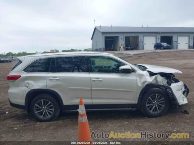 TOYOTA HIGHLANDER SE/XLE, 5TDJZRFH2KS565295