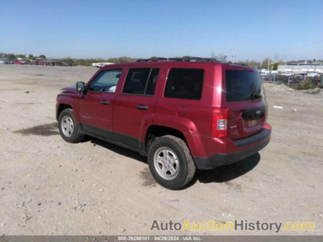 JEEP PATRIOT SPORT, 1C4NJRBB3GD535509