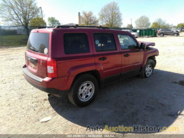 JEEP PATRIOT SPORT, 1C4NJRBB3GD535509