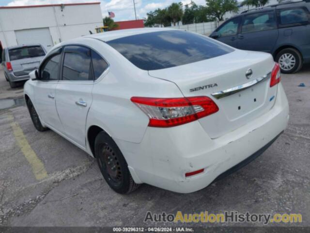 NISSAN SENTRA S, 3N1AB7AP7EL678504