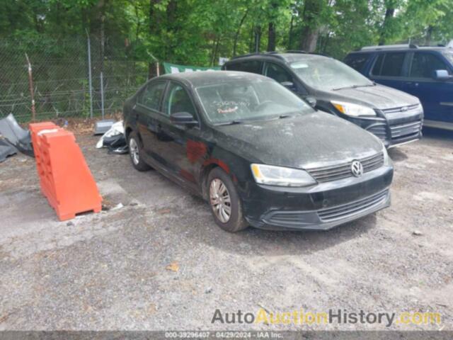 VOLKSWAGEN JETTA 2.0L S, 3VW2K7AJ1BM306396