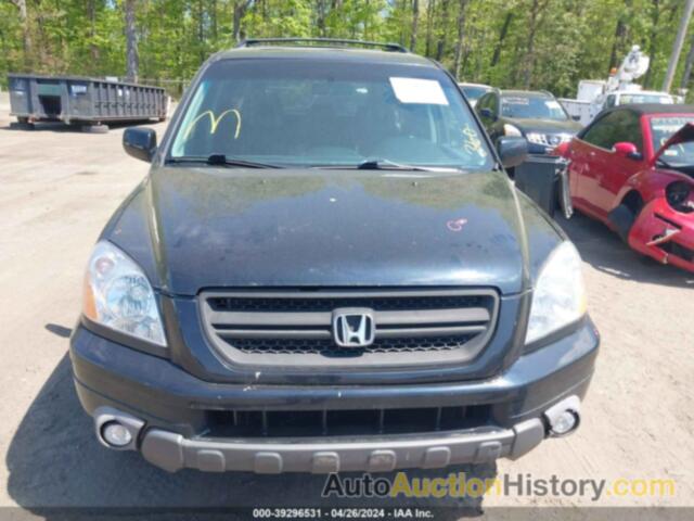 HONDA PILOT EX-L, 2HKYF18775H555451