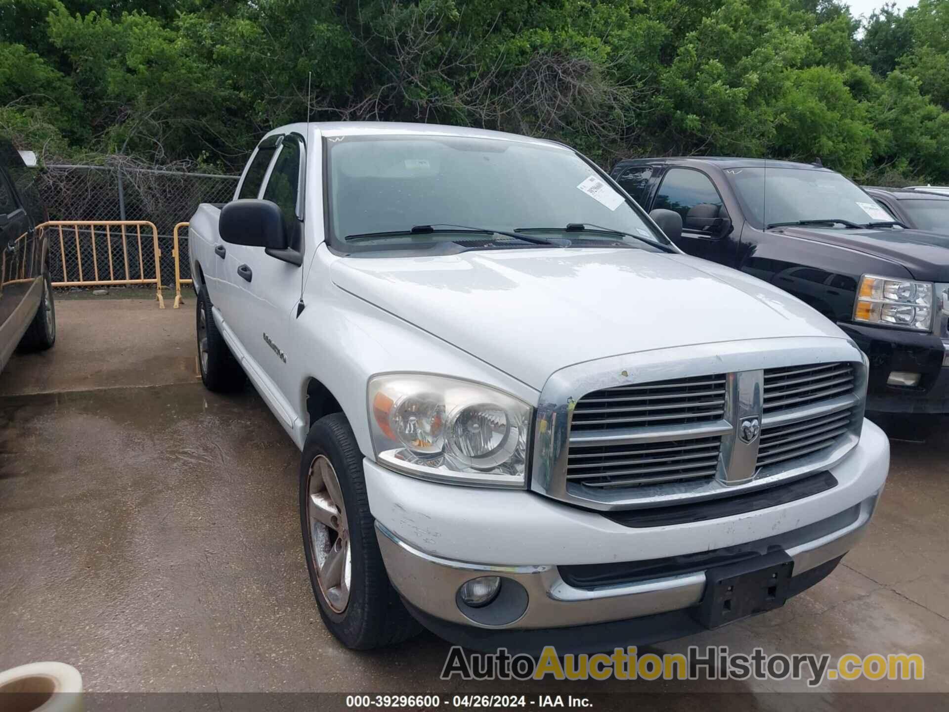 DODGE RAM 1500 SLT, 1D7HA18P37S163303