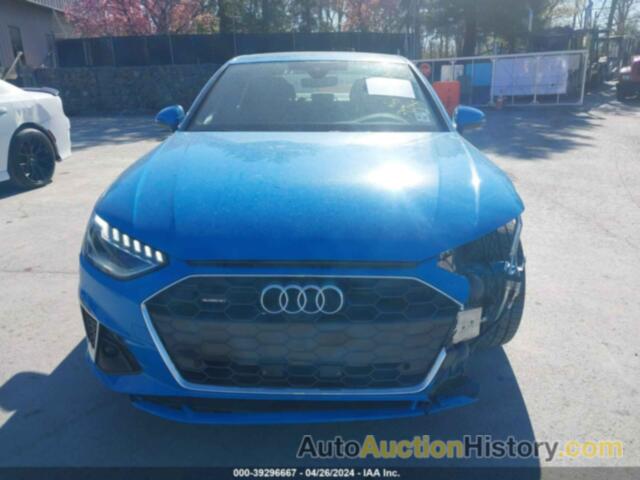 AUDI A4 PREMIUM PLUS 45 TFSI S LINE QUATTRO S TRONIC, WAUEAAF48NN011189