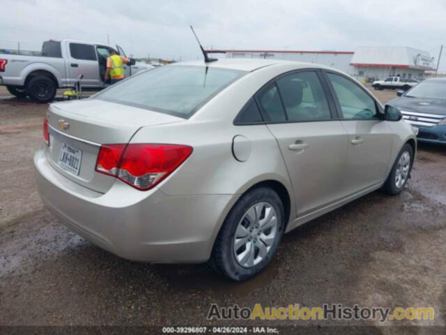 CHEVROLET CRUZE LS AUTO, 1G1PA5SH9E7255684