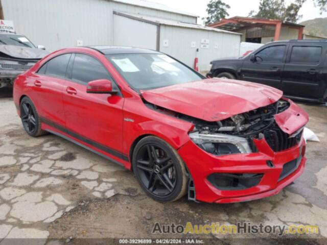 MERCEDES-BENZ CLA 45 AMG 4MATIC, WDDSJ5CB5EN107772