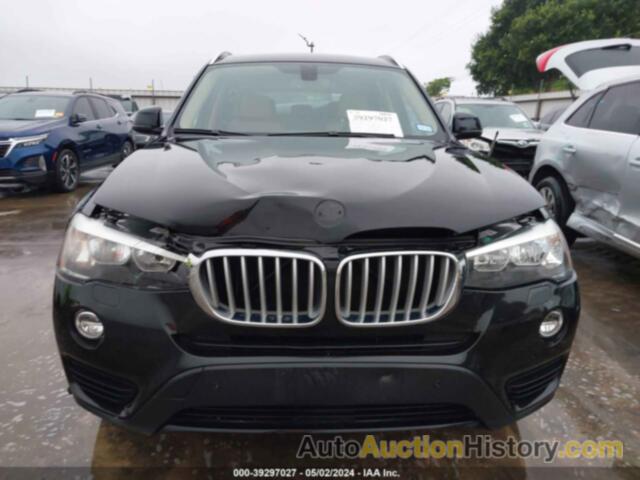 BMW X3 SDRIVE28I, 5UXWZ7C50F0F76407