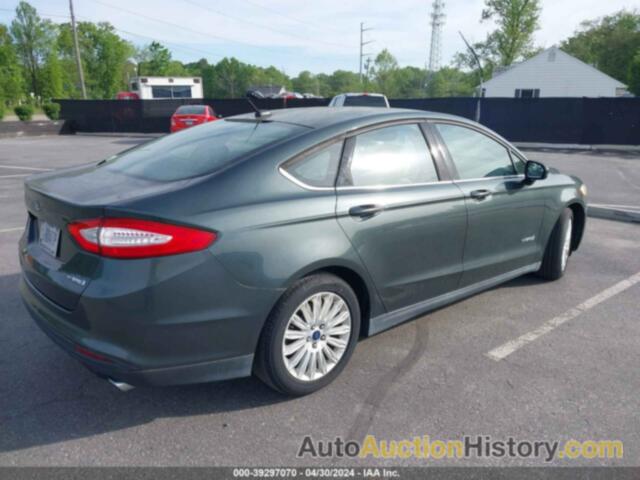 FORD FUSION S HYBRID, 3FA6P0UU9FR132613