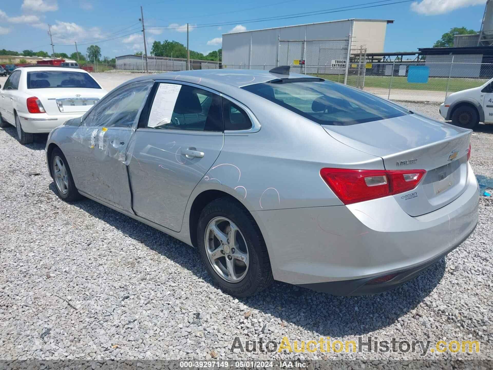 CHEVROLET MALIBU LS, 1G1ZB5ST3GF252640