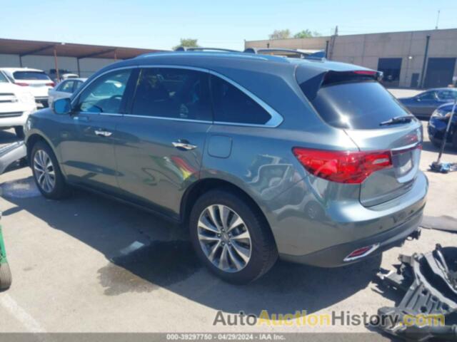 ACURA MDX TECHNOLOGY PACKAGE, 5FRYD4H44EB040191