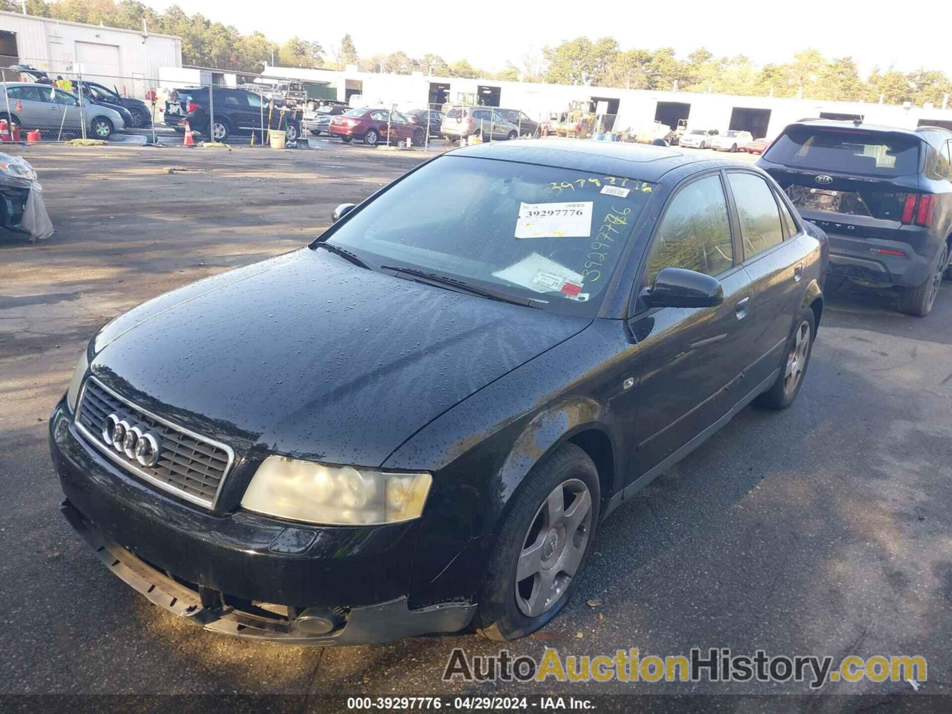 AUDI A4 1.8T QUATTRO, WAULC68E84A073170