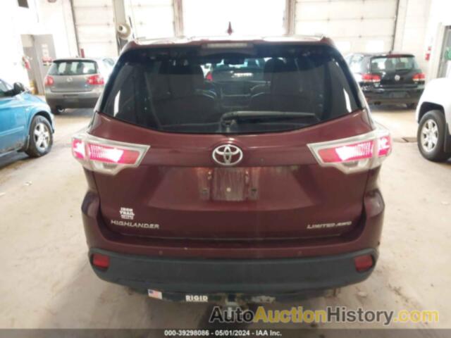 TOYOTA HIGHLANDER LIMITED/LTD PLATINUM, 5TDDKRFH2FS105139