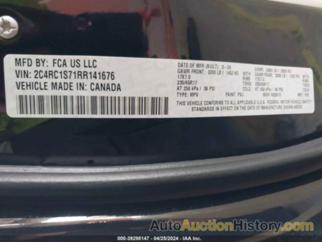 CHRYSLER PACIFICA HYBRID SELECT, 2C4RC1S71RR141676