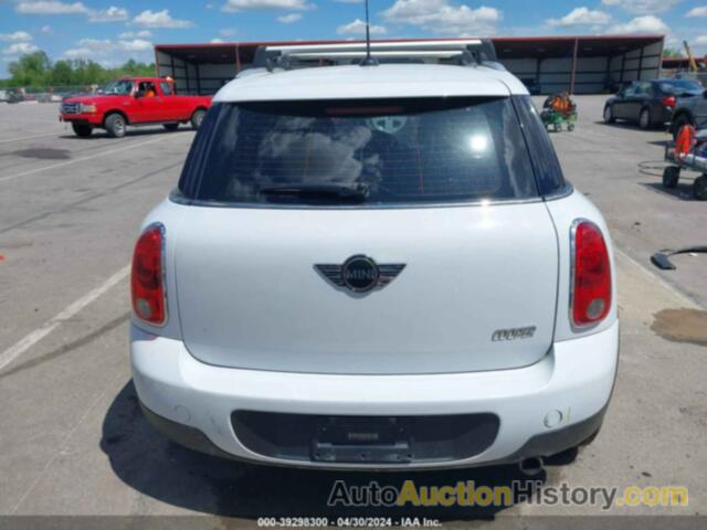 MINI COOPER COUNTRYMAN, WMWZB3C55CWM30339