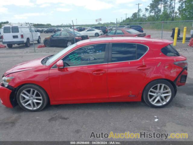 LEXUS CT 200H, JTHKD5BH2F2223519