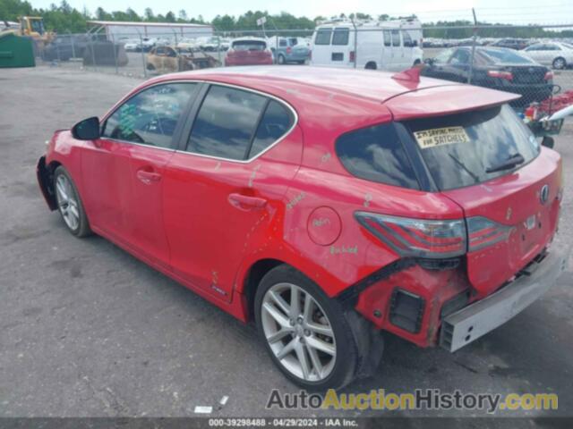 LEXUS CT 200H, JTHKD5BH2F2223519