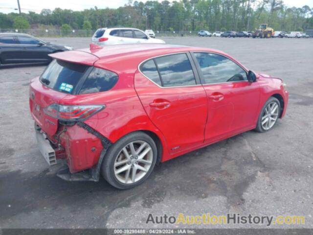 LEXUS CT 200H, JTHKD5BH2F2223519