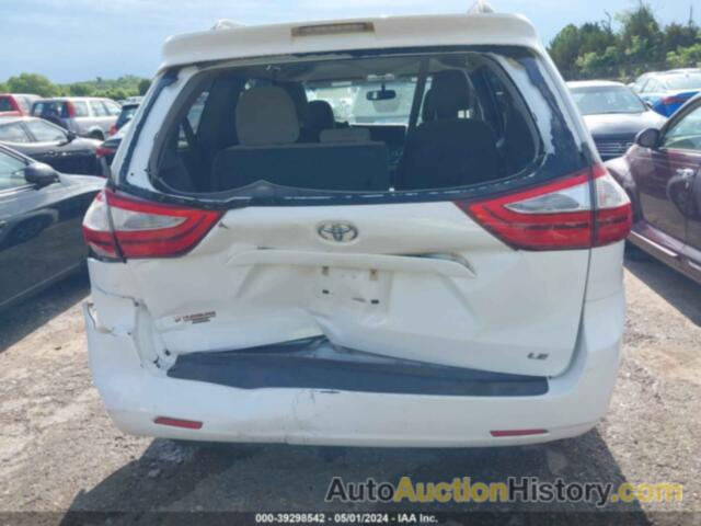 TOYOTA SIENNA LE 8 PASSENGER, 5TDKZ3DC3HS859127