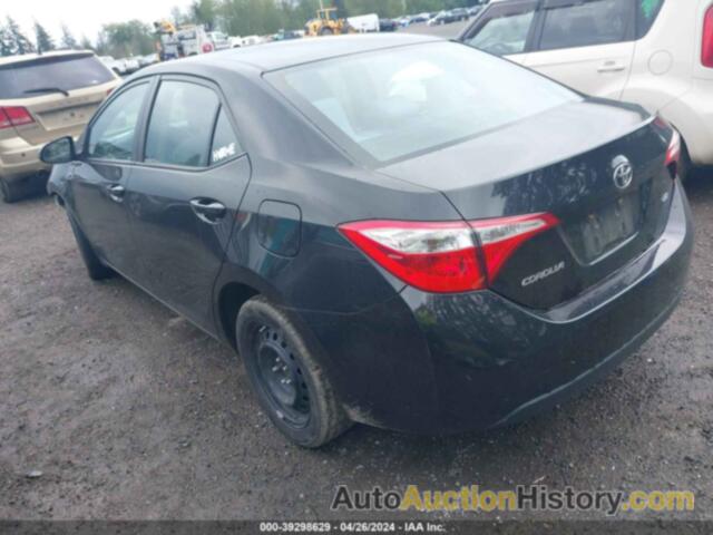 TOYOTA COROLLA LE, 2T1BURHE3GC645615