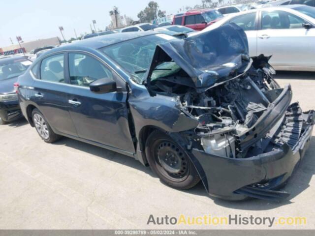 NISSAN SENTRA S, 3N1AB7AP7EY287792