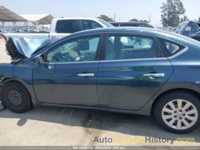 NISSAN SENTRA S, 3N1AB7AP7EY287792