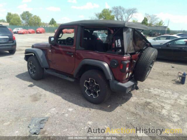 JEEP WRANGLER SPORT S 4X4, 1C4GJXAG0MW726167