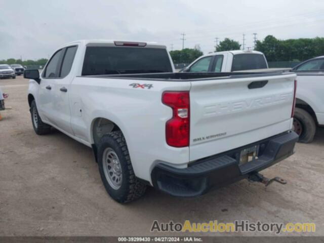 CHEVROLET SILVERADO 1500 4WD DOUBLE CAB STANDARD BED WT, 1GCRYAEF1LZ300908