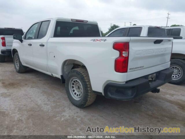 CHEVROLET SILVERADO 1500 4WD DOUBLE CAB STANDARD BED WT, 1GCRYAEF4MZ406478