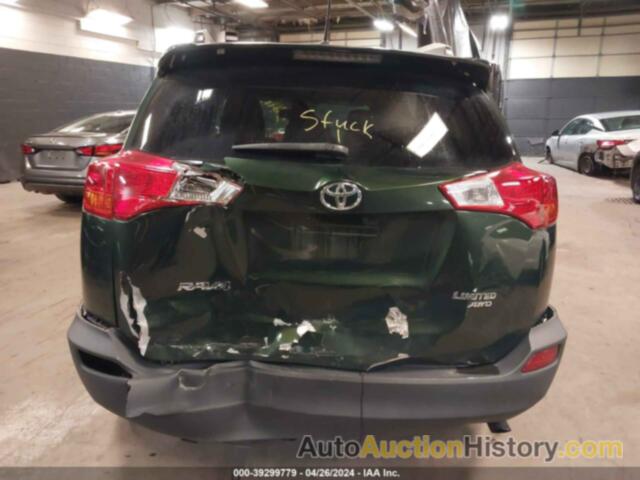 TOYOTA RAV4 LIMITED, 2T3DFREV8DW027764