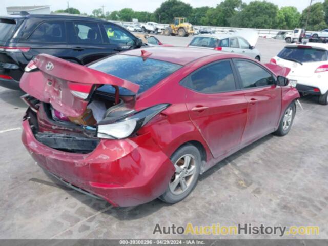 HYUNDAI ELANTRA SE/SPORT/LIMITED, 5NPDH4AE8EH466247