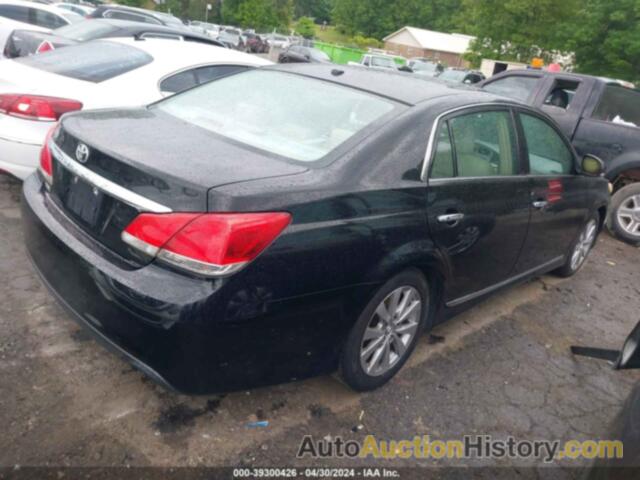 TOYOTA AVALON LIMITED, 4T1BK3DB9CU457382