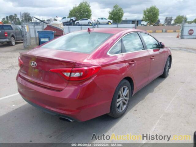 HYUNDAI SONATA SE, 5NPE24AF6GH358064