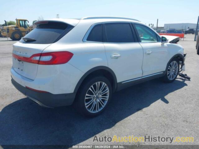 LINCOLN MKX RESERVE, 2LMPJ6LRXHBL50027