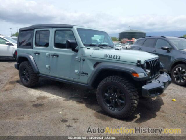 JEEP WRANGLER 4-DOOR WILLYS SPORT 4X4, 1C4HJXDN6PW626514